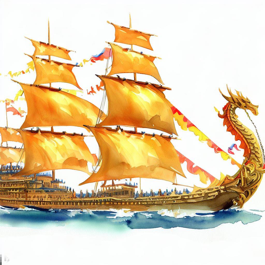 基地スキン：黄金龍船