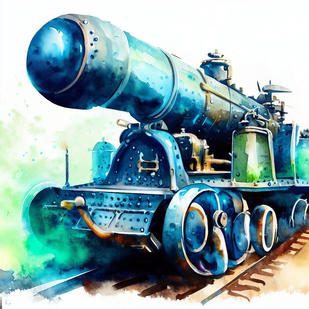 基地スキン：ガスキャノン（グスタフ列車砲）