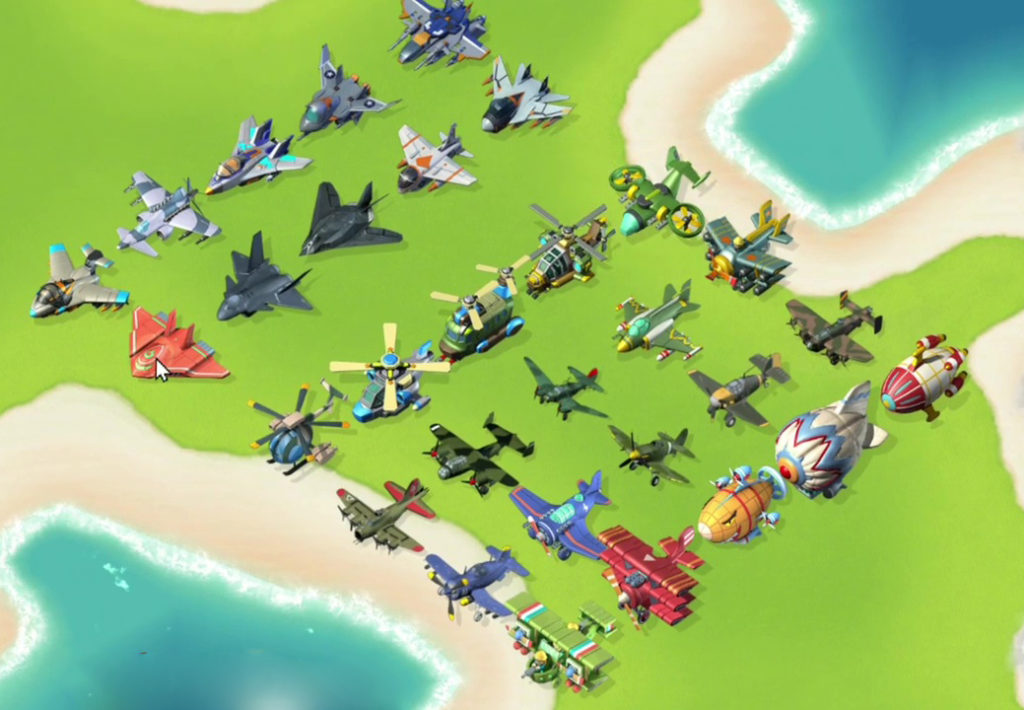 ビビアミ空軍Lv1～Lv30の兵士