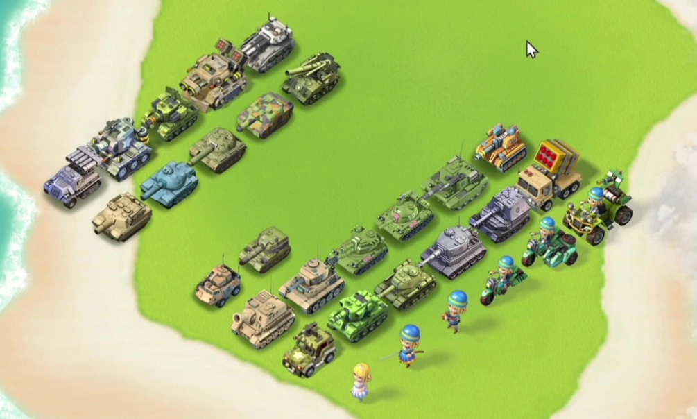 ビビアミ陸軍Lv1～Lv30の兵士