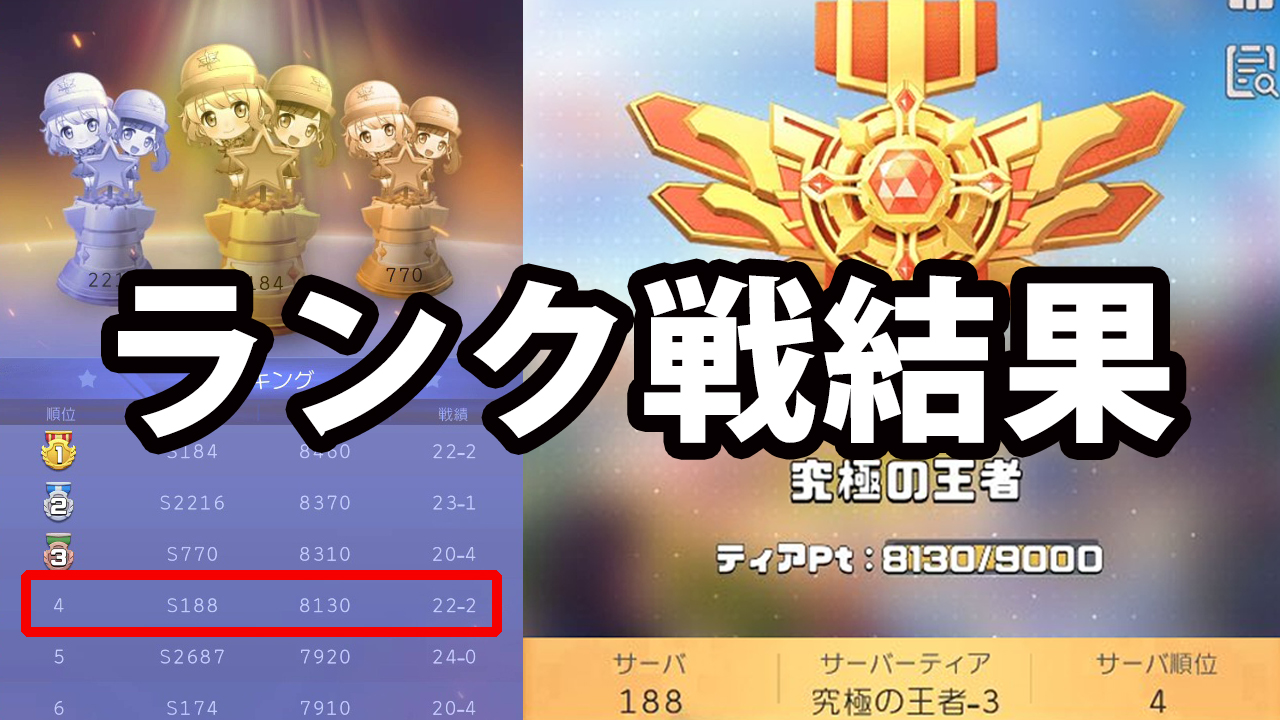 ランク戦結果